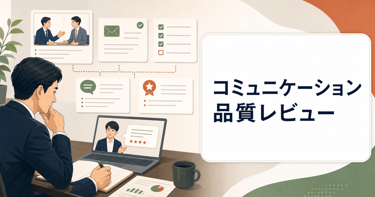 マネージャーが商談メモとメールをレビューする画面のイメージ